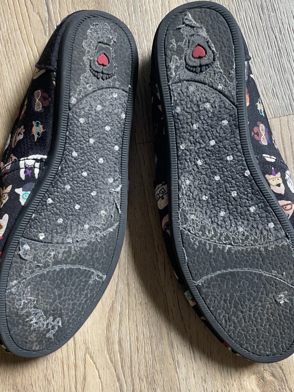 BOBS Sketchers “For Dogs” Woman’s Size 7.5 Memory Foam Comfy Puppies Pup Smart! - Picture 7 of 8